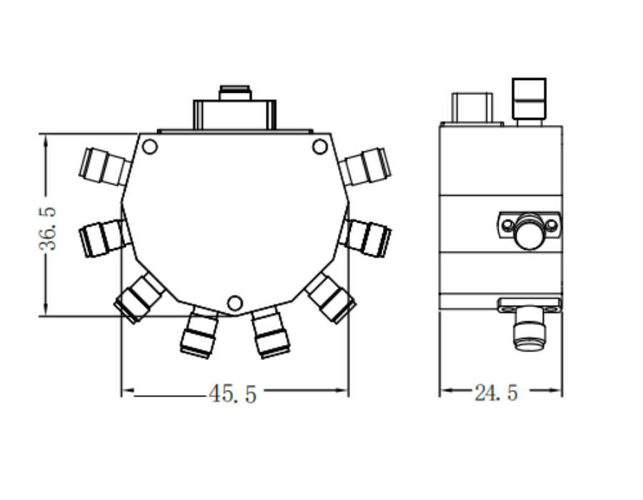 Pin Diode Switches SP8T by Safari Microwave