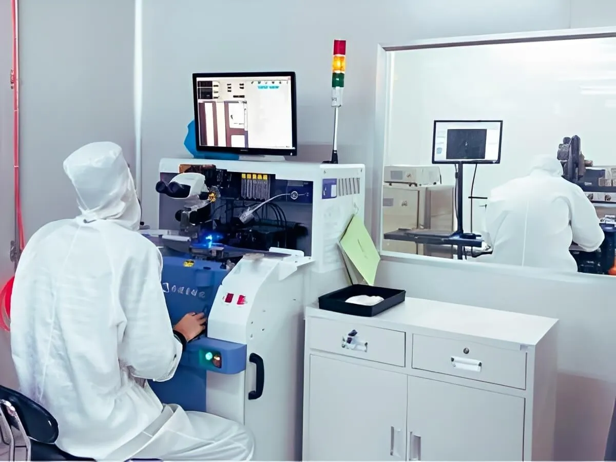 Línea de ensamblaje eléctrico