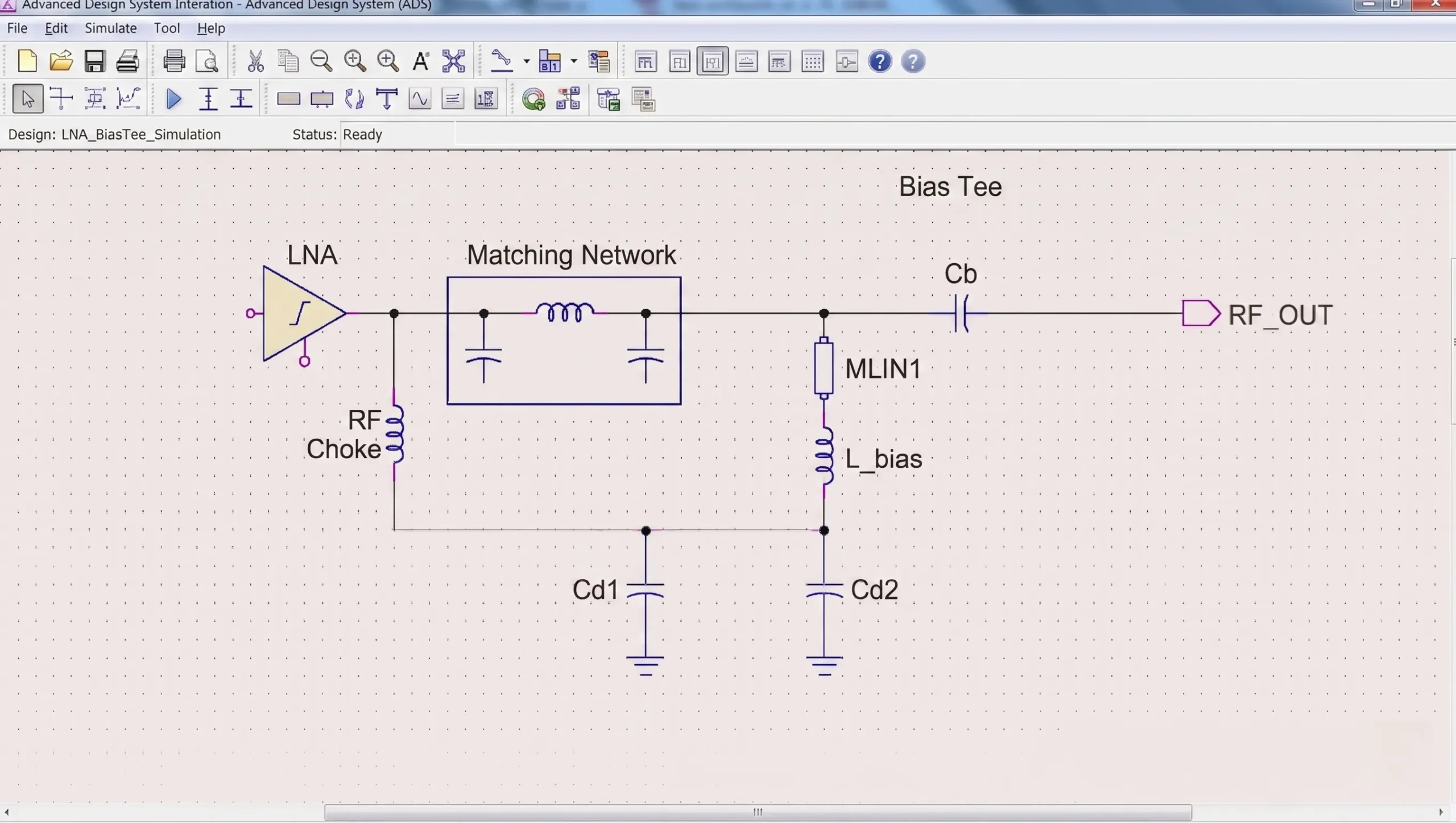 alt with keywords: PCB layout with space for a Pi-type matching network